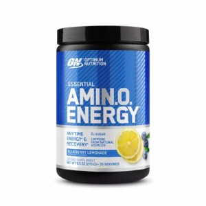 Optimum Nutrition ESSENTIAL AMIN.O. ENERGY® Blueberry Lemonade 0.6 lb (30 Servings) Chile | 901-QZFMRT