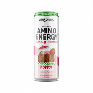 Optimum Nutrition ESSENTIAL AMIN.O. ENERGY+ Electrolytes Sparkling *new* Cocoberry Breeze 355ml * 12 Cans (12 Servings) Chile | 713-XBRLKH