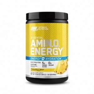 Optimum Nutrition Essential AMIN.O. ENERGY + Electrolytes Pineapple Twist 0.63 lb (30 Servings) Chile | 210-YVBWRM