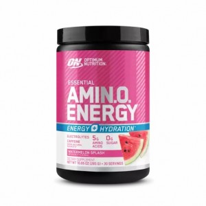 Optimum Nutrition Essential AMIN.O. ENERGY + Electrolytes Watermelon Splash 0.63 lb (30 Servings) Chile | 034-QOZCLJ