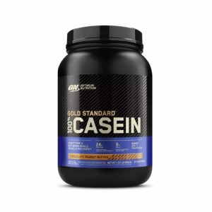 Optimum Nutrition GOLD STANDARD® 100% Casein Chocolate Peanut Butter 2 lb (25 Servings) Chile | 243-RFNYXP