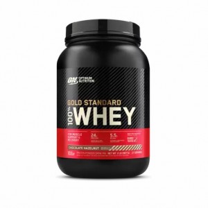 Optimum Nutrition GOLD STANDARD 100% WHEY™ Chocolate Hazelnut 2 lb (27 Servings) Chile | 241-IGMKRN