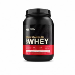 Optimum Nutrition GOLD STANDARD 100% WHEY™ Cookies & Cream 2 lb (27 Servings) Chile | 698-CODGKH