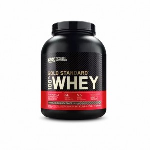 Optimum Nutrition GOLD STANDARD 100% WHEY™ Double Rich Chocolate 5 lb (74 Servings) Chile | 610-INPTCG