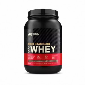 Optimum Nutrition GOLD STANDARD 100% WHEY™ Extreme Milk Chocolate 2 lb (28 Servings) Chile | 917-ULSWGH