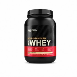 Optimum Nutrition GOLD STANDARD 100% WHEY™ Vainilla Ice Cream 2 lb (29 Servings) Chile | 405-QNLMGS