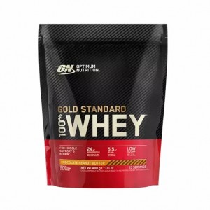 Optimum Nutrition Gold Standard 100% Whey Proteina Chocolate Peanut Butter 480 grams (15 Servings) Chile | 342-UTYFZQ