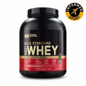 Optimum Nutrition Gold Standard 100% Whey - Elite Series Delicious Strawberry 2.27 kg Chile | 607-SHOIGV