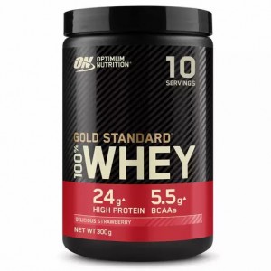 Optimum Nutrition Gold Standard 100% Whey Proteina Delicious Strawberry 300 grams (10 Servings) Chile | 158-GSXITW