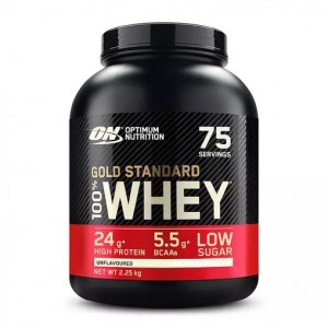 Optimum Nutrition Gold Standard 100% Whey Proteina Unflavoured 2.25 kg (75 Servings) Chile | 781-CBYILT