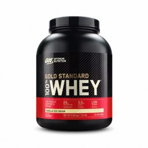 Optimum Nutrition Gold Standard 100% Whey Proteina Vainilla Ice Cream 2.28 kg (76 Servings) Chile | 140-PBJOSX