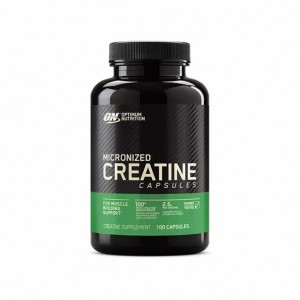 Optimum Nutrition Micronized Creatine Capsules 100 Capsules (50 Servings) Chile | 174-SKBNTX