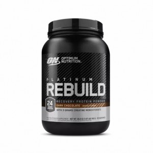 Optimum Nutrition Platinum Rebuild Dark Chocolate 1.67 lb (20 Servings) Chile | 258-OXAEPS