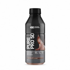 Optimum Nutrition Pure Pro 50 Chocolate 508ml (12 bottles) Chile | 567-NXUBQI