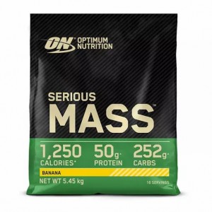 Optimum Nutrition Serious Mass Gainer Banana 5.45 kg - Notify me Chile | 948-VAMWZX