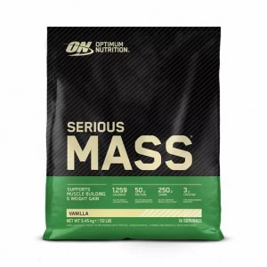 Optimum Nutrition Serious Mass Gainer Vainilla 5.45 kg (16 Servings) Chile | 830-IBAKYH