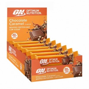 Optimum Nutrition Whipped Protein Bar Chocolate Caramel 600 grams (10 Bars) Chile | 340-YOAUDJ