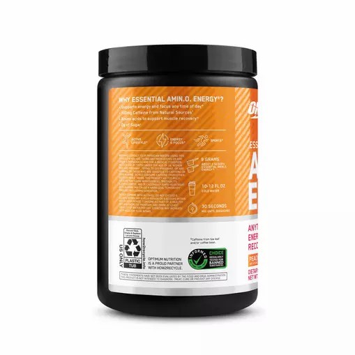 Optimum Nutrition ESSENTIAL AMIN.O. ENERGY® *new* Peach Mango Tango - Notify Me 0.6 lb - Notify me Chile | 918-ETZPJX