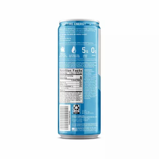 Optimum Nutrition ESSENTIAL AMIN.O. ENERGY+ Electrolytes Sparkling *new* Blue Raspberry Rush 355ml * 12 Cans (12 Servings) Chile | 741-YWCGKR