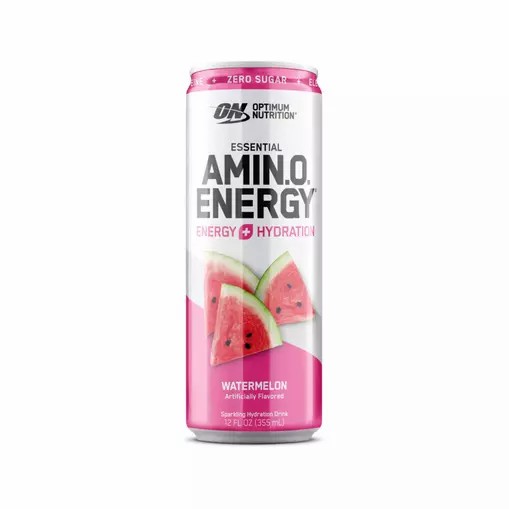 Optimum Nutrition ESSENTIAL AMIN.O. ENERGY+ Electrolytes Sparkling Watermelon 355ml * 12 Cans (12 Servings) Chile | 608-MVTHDB