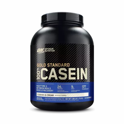 Optimum Nutrition GOLD STANDARD® 100% Casein Cookies & Cream 4 lb (53 Servings) Chile | 741-IFWBQZ