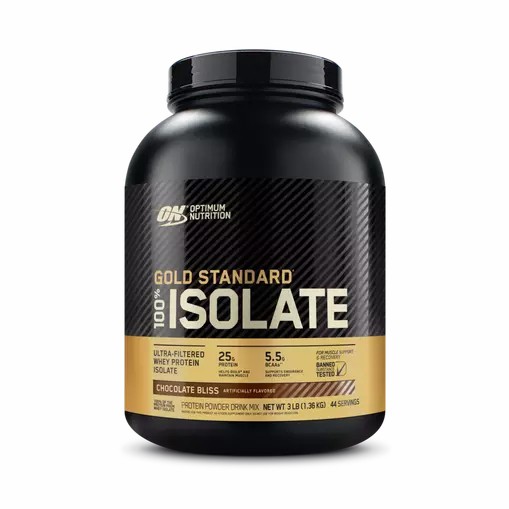 Optimum Nutrition GOLD STANDARD® 100% Isolate Chocolate Bliss 3 lb (44 Servings) Chile | 970-EHFOMQ