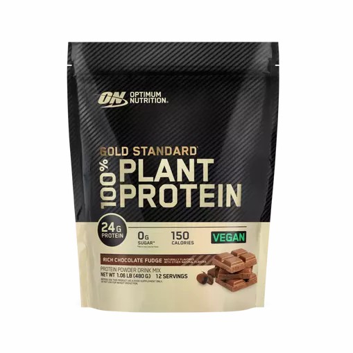 Optimum Nutrition GOLD STANDARD® 100% Plant Rich Chocolate Fudge 1.06 lb (12 Servings) Chile | 024-FXDULP