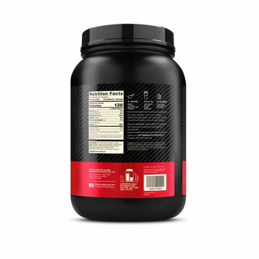 Optimum Nutrition GOLD STANDARD 100% WHEY™ Banana Cream 2 lb (29 Servings) Chile | 481-TMWABC