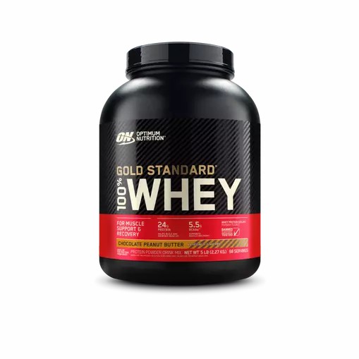 Optimum Nutrition GOLD STANDARD 100% WHEY™ Chocolate Peanut Butter 5 lb (68 Servings) Chile | 075-EITAZK