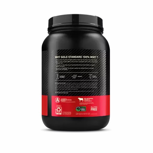 Optimum Nutrition GOLD STANDARD 100% WHEY™ Delicious Strawberry 2 lb (29 Servings) Chile | 603-AJFBIR