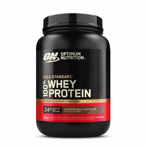 Optimum Nutrition GOLD STANDARD 100% WHEY™ Extreme Milk Chocolate 1.5 lb (22 Servings) Chile | 485-TRUAQI