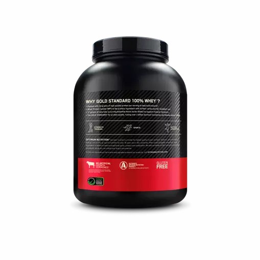 Optimum Nutrition GOLD STANDARD 100% WHEY™ Strawberries & Cream 5 lb (73 Servings) Chile | 568-OLVEJW