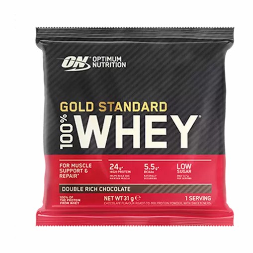 Optimum Nutrition Gold Standard 100% Whey Powder Sachets Double Rich Chocolate 1 sachet (31 grams) Chile | 541-KSPDVE