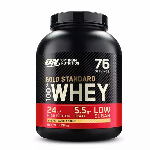 Optimum Nutrition Gold Standard 100% Whey Proteina French Vainilla 2.28 kg (76 Servings) Chile | 570-JCPWXT