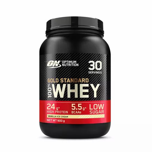 Optimum Nutrition Gold Standard 100% Whey Proteina Vainilla Ice Cream 900 grams (30 Servings) Chile | 859-WYUKRL