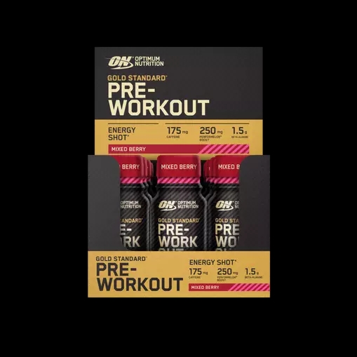 Optimum Nutrition Gold Standard Pre-Workout Shot Mixed Berry 720 ml (12 pieces) Chile | 798-PQRAZX