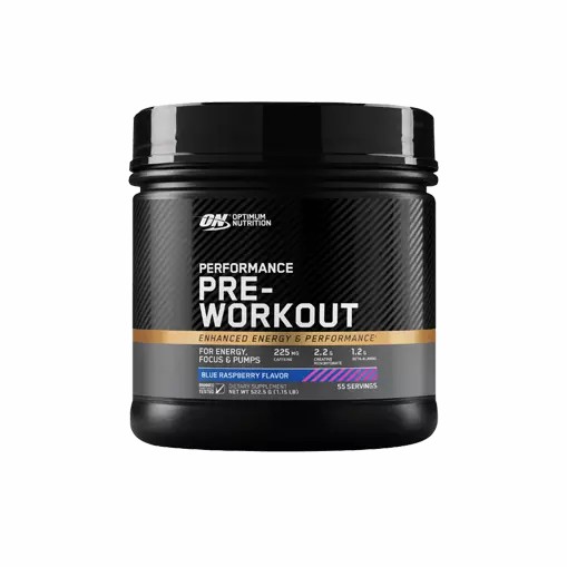 Optimum Nutrition Performance Pre-Workout Blue Raspberry 285g Chile | 478-DHJKWN