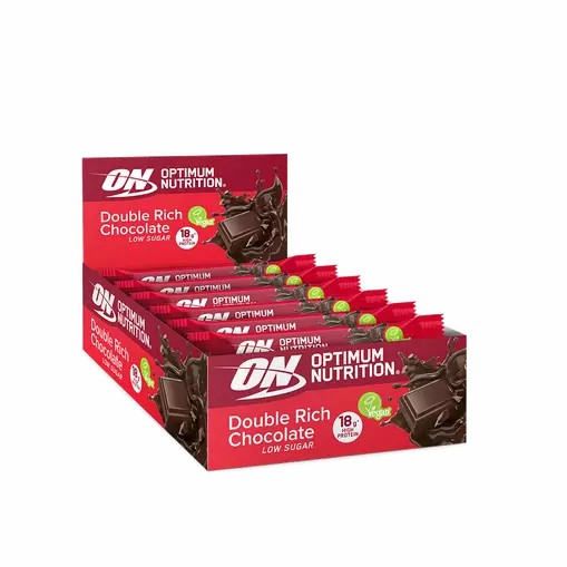 Optimum Nutrition Plant Protein Bar Double Rich Chocolate 720 grams (12 Bars) Chile | 479-NLCJKA