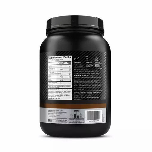 Optimum Nutrition Platinum Rebuild Dark Chocolate 1.67 lb (20 Servings) Chile | 258-OXAEPS