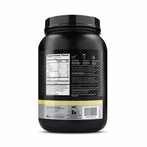 Optimum Nutrition Platinum Rebuild Vainilla Buttercream 1.63 lb (20 Servings) Chile | 627-SWKZJB