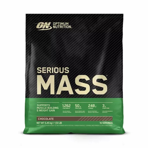 Optimum Nutrition Serious Mass Chocolate 5.45 kg (16 Servings) Chile | 368-CYMSXB