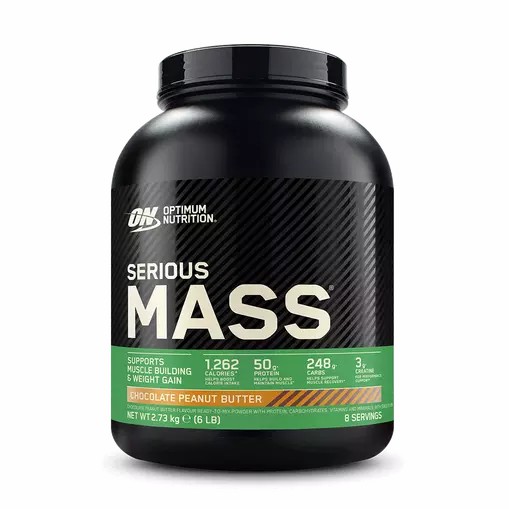 Optimum Nutrition Serious Mass Chocolate Peanut Butter 2.73 kg (8 Servings) Chile | 370-VFHCMN