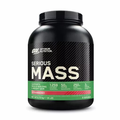 Optimum Nutrition Serious Mass Gainer Strawberry 2.73 kg (8 Servings) Chile | 567-MQGWJC